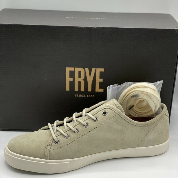 FRYE BRETT LOW ITALIAN LEATHER SHOES - Picture 4 of 10